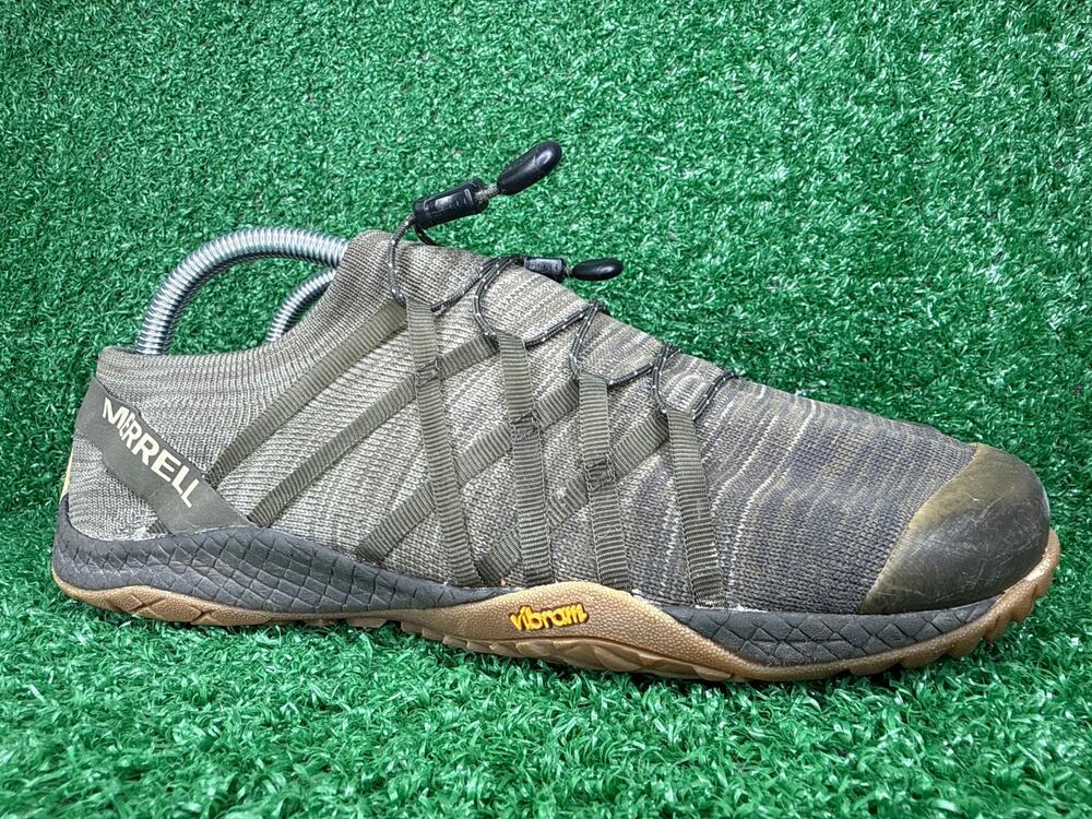 Merrell Trail Glove 4 Knit Barefoot Trail Running Shoes Women’s 9.5 Olive